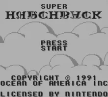 Image n° 4 - screenshots  : Super Hunchback